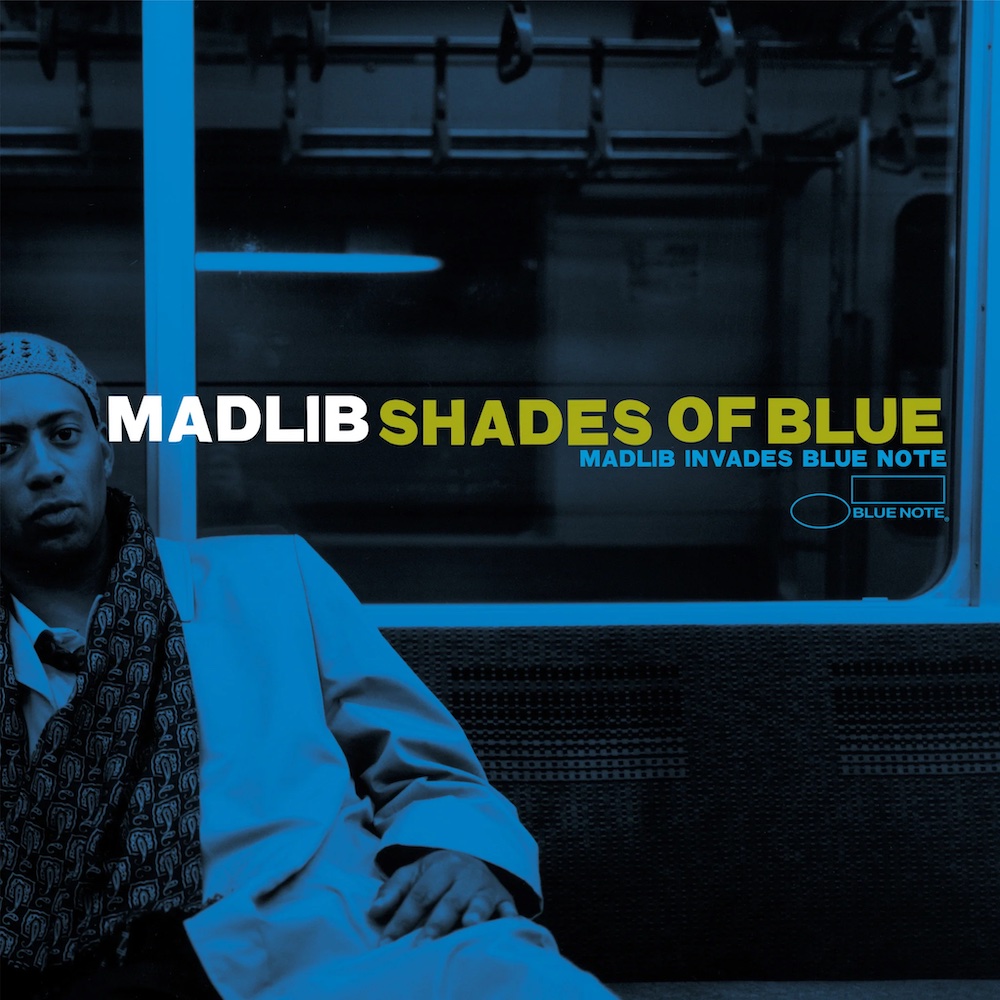 madlib - nuances de bleu - pochette d'album