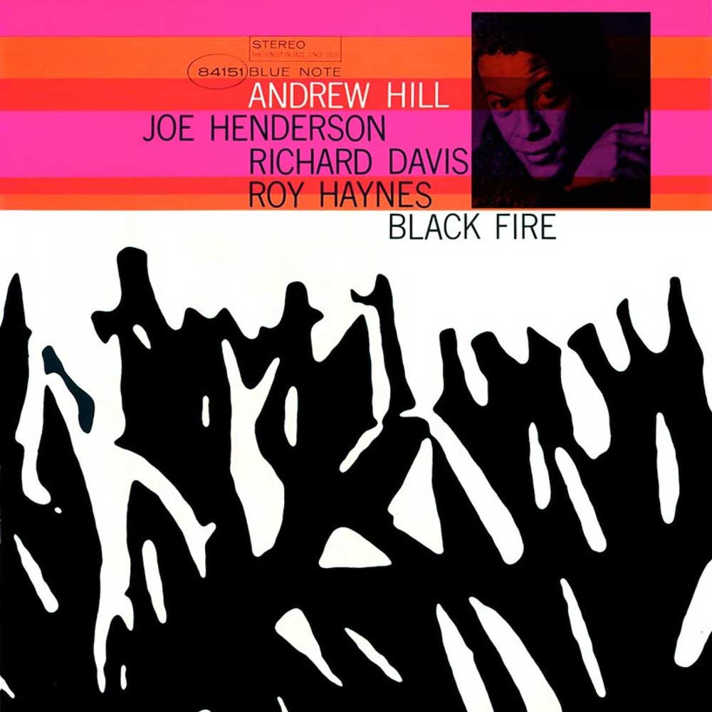 Pochette de l'album d'Andrew Hill - Black Fire.