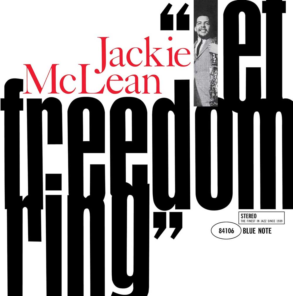 Pochette d'album pour Jackie McLean - Let Freedom Ring.