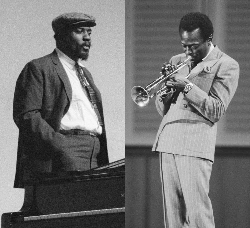 Thelonious Monk et Miles Davis
