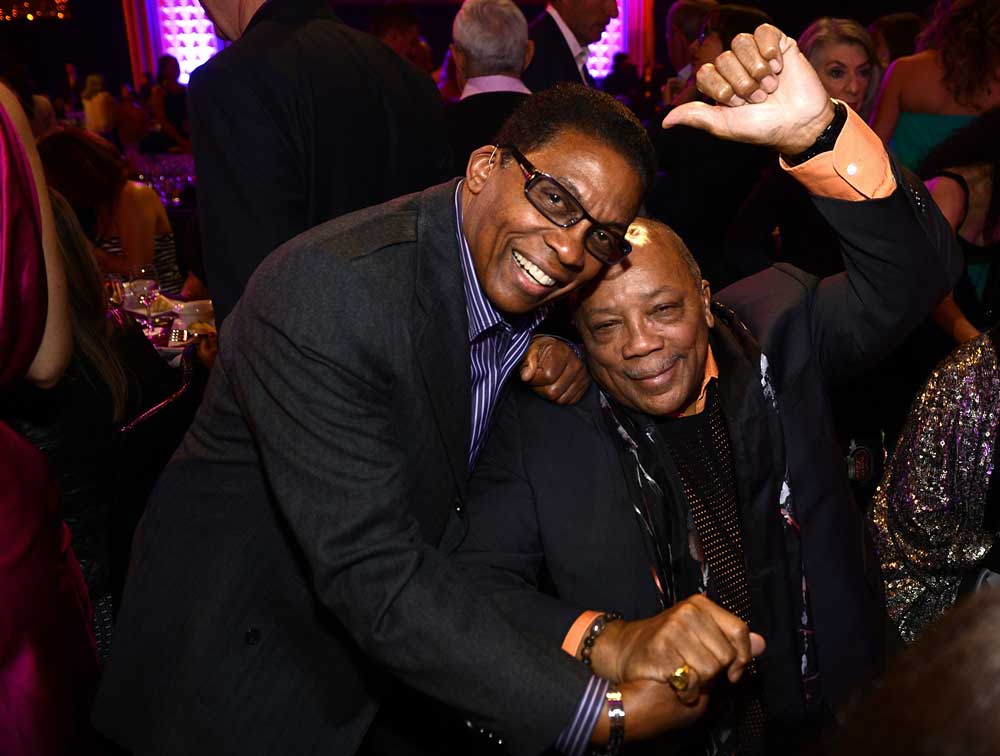 Herbie Hancock et Quincy Jones