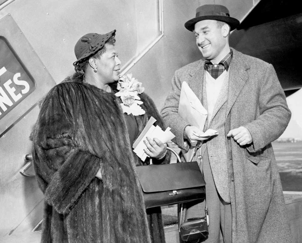Ella Fitzgerald et Norman Granz