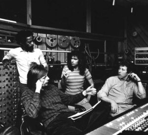 Manfred Eicher, Nana Vasconcelos, Pat Metheny, Jan Erik Konghaug