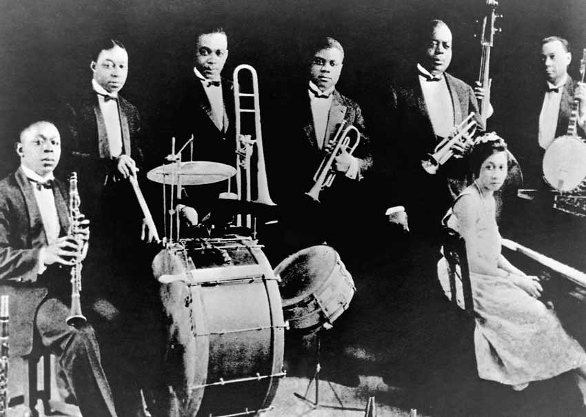 Le groupe de jazz créole du roi Oliver
