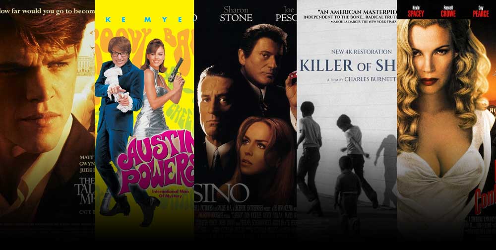 Le jazz dans les bandes originales de films : Le Talentueux Mr. Ripley, Austin Powers, Casino, Killer of Sheep, L.A. Confidential