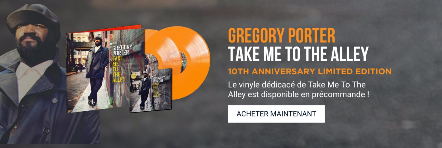 Gregory Porter - Take Me To The Alley (10th Anniversary) - Double Vinyle Orange Édition Limitée + Artcard dédicacée
